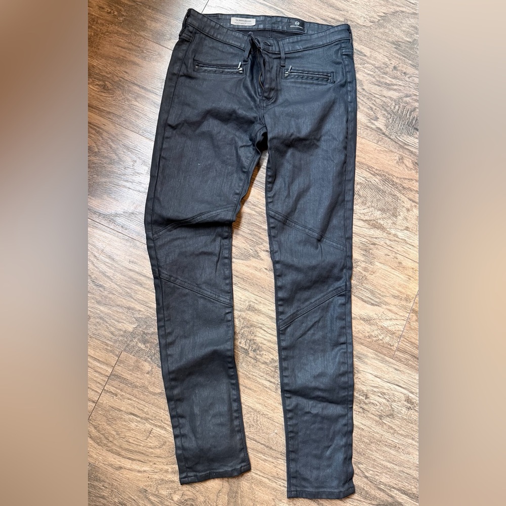 AG Adriano Goldschmied
Womens Pants Coated Skinny
Front Zip Pockets